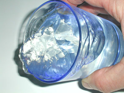 Bicchiere di gelatina