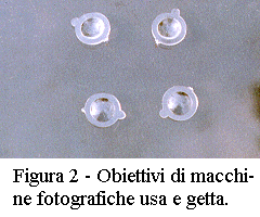 Obiettivi di macchine fotografiche usa e getta